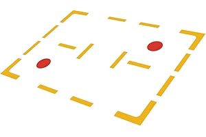 Eco Walker Court Line Markierungsset zum Selbermachen von Pickleball Mini Tennisplätzen