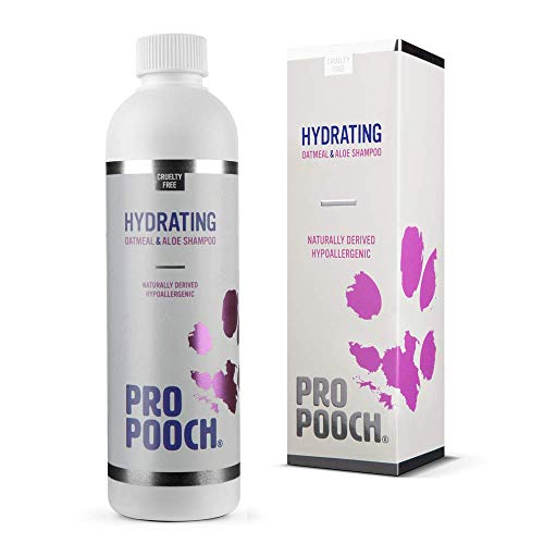 Pro Pooch El champu de Avena indicado para Pieles con picazón (500 ML) | Hipoalergénico y Sin Fragancia | Contiene harina de Avena coloidal, Aloe Vera y provitamina B5.
