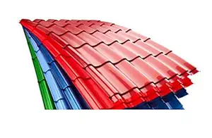 GENERIC RATHNA Traders Color Coated Roofing House Sheet (Rate per sqrft)/Color Multicolor 0021