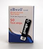 50 eBwell Blood Glucose Test Strip refil strips