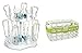 Munchkin High Capacity Drying Rack and Dishwasher Basket Set, Green
