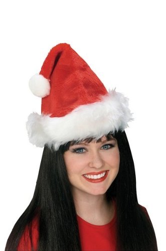 RubiesRubies Official Traditional Santa Hat, Christmas Adult Halloween Halloween