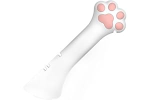 TNFEEON Otwieracz do Słoików dla Kota Łapa Kota Projekt Jar Pokrywka do Butelek Otwieracz do Puszek Wielofunkcyjna łyżka do Puszek dla Zwierząt Domowych na karmę dla Zwierząt Domowych (Biały)