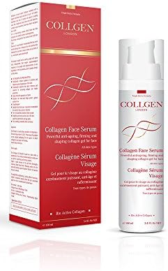 Face Serum 100ml - Powerful anti-ageing, firming and shaping Collagen Gel for Face