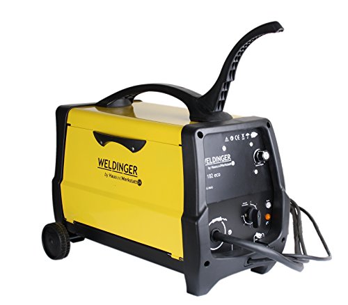 WELDINGER MIG /MAG-Schutzgasschweißgerät M 182 eco 180 A Leistung (Schweißgerät Transformator Schweißtrafo) - 3