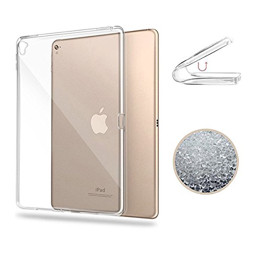 TopACE   Ultra Slim Transparente TPU Silicona Funda Protective Case Funda Cover para iPad pro 12 9 2017 Transparente 