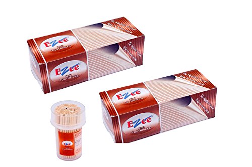 Ezee Wooden Ezee Mini Toothpick - 2800 Pieces RS.256.52 (44.00% Off) - Amazon