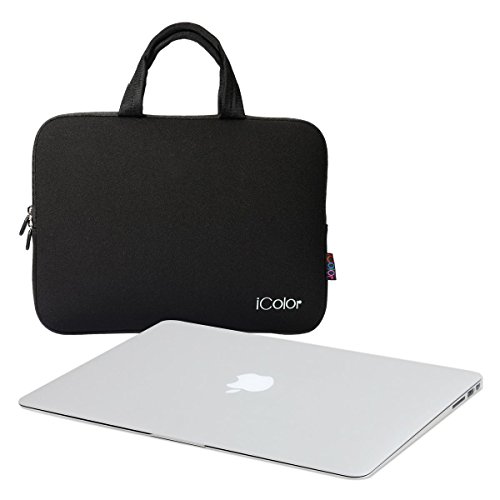 iColor Netbook- und Chromebook- Tasche Notebooktasche Laptoptasche Schutzhülle für Größe 11,6 12 12,1 Zoll) mit Tragegriff - 6