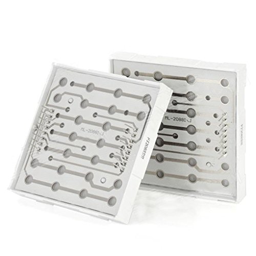 QHGstore 8 x 8 rote LED gemeinsame Anode Dot-Matrix-Modul-Anzeige – Black + White (2 PCS) - 2