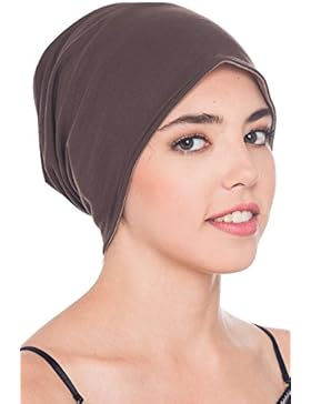 Unisex Reversibel Beanie für Krebs, Haarausfall - Baumwollkappe für Chemotherapie, Schlafmütze für Haarausfall