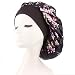 Produktbild Amorar Floral Wide Edges Komfortable Schlafmütze, Frauen Nachtmütze Bandana Headwear für Chemo, Haarausfall,EINWEG Verpackung