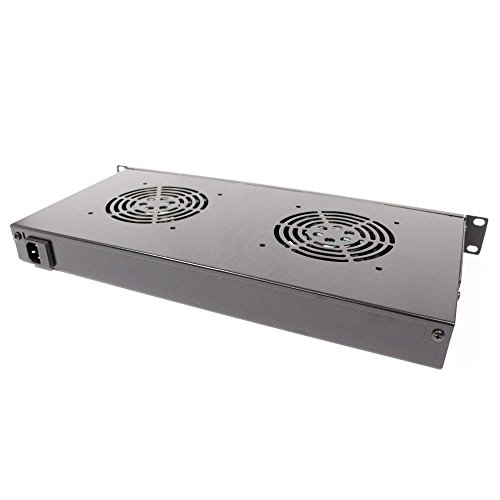 Kit Lüftungsthermostat Rack 19″ 1U 2 Lüfter 120mm Thermostat – RackMatic - 2
