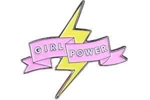 GuDeKe Girl Power Feminismus Damen weiche Emaille Pin Brosche