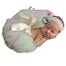Koly Photography Prop Newborn Baby Girls Tutu Dress and Headband Christening Gift Set