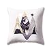 Produktbild tgyew Soft Plush Nordic Style Cushion Covers White Green Pink Triangles Hexagons Geometric Printing 45cm x 45cm(18 x 18inch) Throw Soft Plain Pillow Cases for Home Sofa Bed Decorative