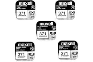 5 x MAXELL 371 - Batería de reloj