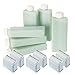 Hive 6pcs Refill Roller Depilatory Roll on Roller Cartridges Tea Tree Creme Wax 80g with 6pcs Large Roller Heads CODE: HOB6567