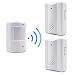Produktbild Amytech Bewegungsmelder Alarm Ladenglocke Funk Durchgangsmelder 200 Meter Laden klingel(1 Empfänger + 2 Sensoren)