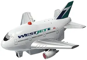 Daron Westjet Pullback Plane with Light and Sound