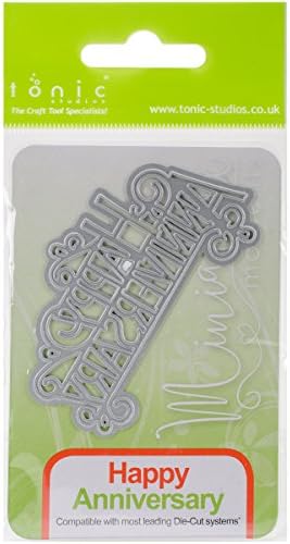 Tonic Studios Miniature Moments Sentiment Die, Multi-Colour, 15.87 x 8.89 x 0.2 cm