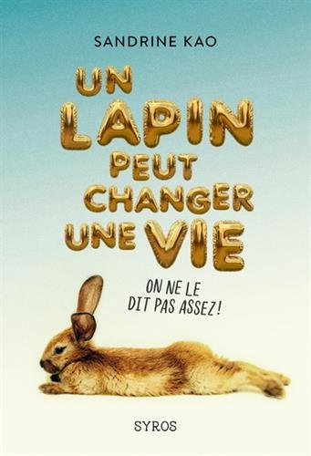 couverture de : Un lapin peut changer une vie