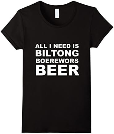 Women's Funny South African Shirt | South Africa T Shirt and Gifts Small Black