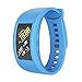 Produktbild QHJ Armband Gear Fit 2 Band/Gear Fit 2 Pro,Sport Soft Silicone Wristband Ersatzband für Samsung Gear Fit2 Pro SM R365 / Gear Fit2 SM R360 Smartwatch (Himmelblau)