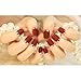 HimanJie 24PCS French Frosted Nail Films False Nails Nail Art Tools