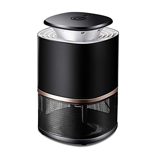 Preisvergleich Produktbild HXCLYQ LED-Mückenvernichter - strahlungsfreies Inhalations-Mückenschutzmittel für Schlafzimmer, Küche, Camping usw. (Color : Black)