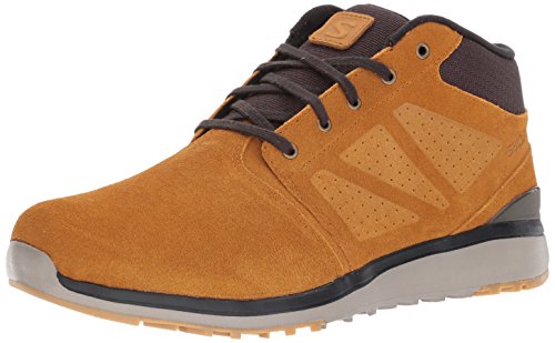 Salomon L38122300, Botas de Senderismo Hombre, Marrón (Rawhide Ltr /             Asphalt /             Titanium), 45 1/3 EU