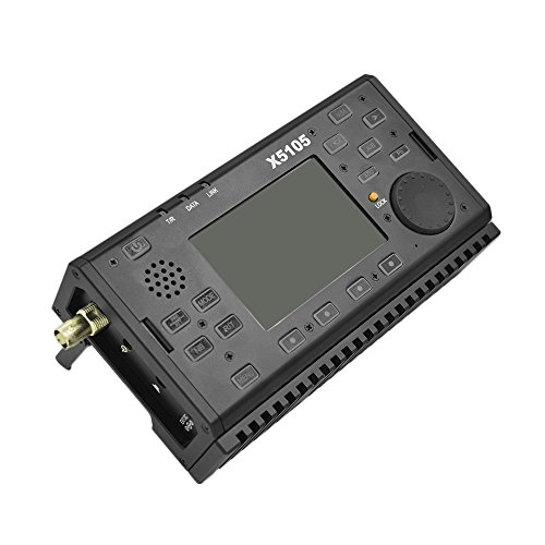 Xiegu X5105 OUTDOOR VERSION 5W 3800mAh HF TRANSCEIVER with IF Output, All Bands Covering SSB CW AM FM RTTY PSK Black
