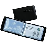 Sigel VZ170 Karten-Mappe für 40 Karten, schwarz