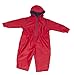 Hippychick Fleece Lined Waterproof All-in-One Suit - Red, 12-18 Months