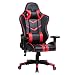 Produktbild WOLTU® Racing Stuhl Chefsessel Bürostuhl Gamingstuhl Schreibtischstuhl Drehstuhl Sportsitz, mit verstellbaren Armlehne, mit Kopfkissen und Lendenkissen, höhenverstellbar, Kunstleder, Rot, BS15rt