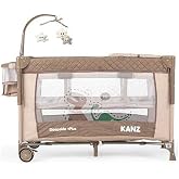 Sleepside Plus Anne Yanı Park Yatak Ve Oyun Parkı Kahve