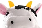 iKneu Kuh Onesie Jumpsuits Kostuem Pyjama Oberall Hausanzug Kigurum Schlafanzug M -