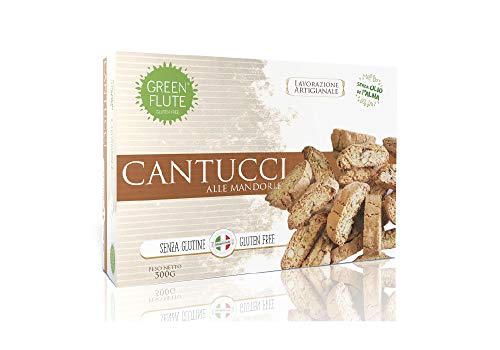 Green Flute Cantucci Alle Mandorle - 300 g, Senza glutine
