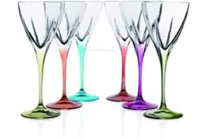 RCR CRISTALLERIA ITALIANA RCR Fusion Color Set 6 Calici Liquore 7 cl Crystal Glass