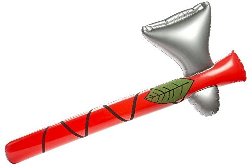 Partynelly® 8x Indianer TOMAHAWK zum aufblasen, Indianerparty, Wild West, - 2