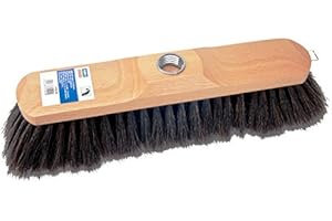 VOPLLS Profi Zimmerbesen Roßhaarmischung naturfarbig lackiert 28 cm