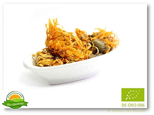 Preisvergleich Produktbild Aroma natural Ringelblumenblüten ganz, mit Kelch, Bio 75 g