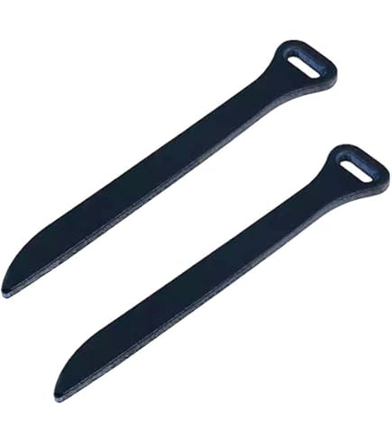 PH PandaHall 20 Pcs 4 Couleurs Fermeture éclair En Cuir Fixer