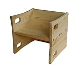 Funktioneller mitwachsender Wendehocker für Baby + Kleinkind "Anna" Massivholz geölt, aus nachhaltiger Waldwirtschaft, in Deutschland gefertigt
