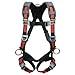Produktbild MSA Standard EVOTECH(R) Full-Body Harness With Qwik-Connect Chest Strap, Tongue Buckle Leg Strap, Back, Chest And Hip D-Rings And Shoulder Padding by MSA