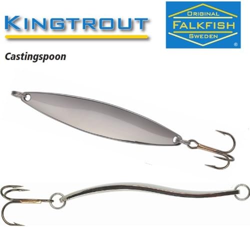 Falkfish Kingtrout 15 g Nickel blank