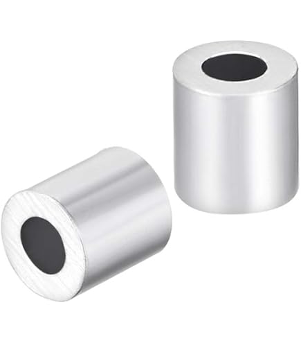 Manchons Aluminium Pour Câble Acier 2,5 Mm – 100 Pièces, Sertissage, Pour Câbles Métalliques, DIY