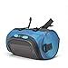 Produktbild CompraJunta Fahrradtasche für Lenker, 300d Polyester-Wasserdichte Faser (220 * 120mm), Tasche Cross Body,157 * 75mm für Mobile 4.0-6,0 Zoll Bildschirm,Blue