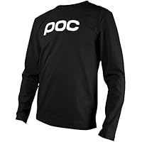 POC Resistance Enduro Jersey Camiseta de Manga Larga, Unisex Adulto, Negro (Carbon Black), M