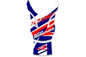 AZGRAPHISHOP Paraserbatoio RESINA 3D Compatibile con 1290 Super Adventure R 2021-2022 Line Style FM-731 (White)