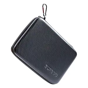 Medium Carrying Case Protective Storage Bag with Surface-Waterproof Compatible with GoPro Hero 7/(2018)/6/5 Black,Session 5/4,Hero 3+,AKASO Action Camera and More- Perfect for Travel and Storage